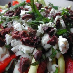 Tomato, Chevre and Green Bean Salad recipe
