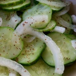 Vidalia Cucumber Salad recipe