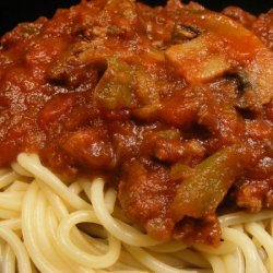 Southern Barbecue Spaghetti recipe