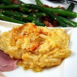 Easy Cheesy Funeral Potluck Party Potatoes With Optional Add-Ins recipe