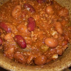Beef and Bean Chili recipe