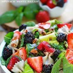 Spinach and Pasta Salad recipe