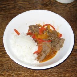 Spicy Ginger Beef recipe