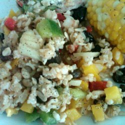 Wild Rice Pepper Salad recipe