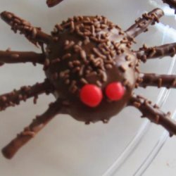 Halloween Furry Spiders (Tarantulas) recipe