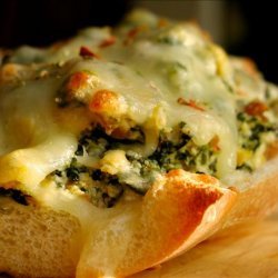 French Bread Pizza Rustica recipe