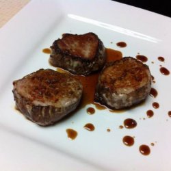Spiced Pork With Bourbon Reduction Sauce recipe