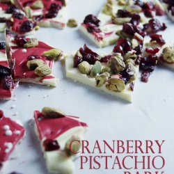 Cranberry Pistachio Bark recipe