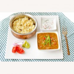 Dhansak with Brown rice recipe
