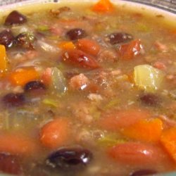 Low Carb Ham and Black Bean Soup recipe