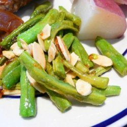 Sauteed Green Beans With Almonds recipe