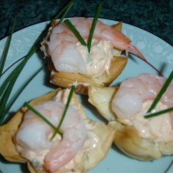 Crab & Shrimp Phyllo Tartlets recipe