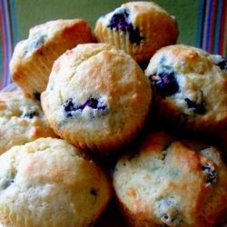 Sunshine Blueberry Muffins recipe
