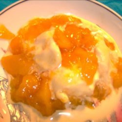 Creamy Peach Freeze recipe