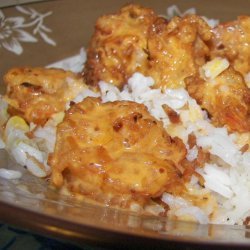 Coconut Shrimp With Red Curry Sauce recipe