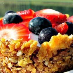 Cereal Tarts With Yogurt and Fresh Fruit recipe