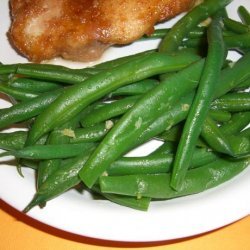 Green Beans With Ginger Butter recipe