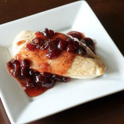 Chicken With Cranberry Sauce recipe