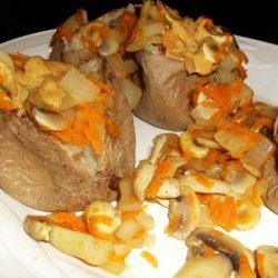 Dijon Mushroom Potatoes recipe
