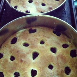 Buttermilk Cake With Blackberries recipe