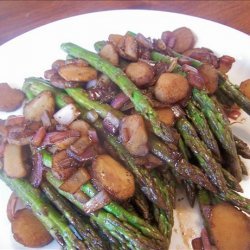 Asparagus and Water Chestnuts recipe