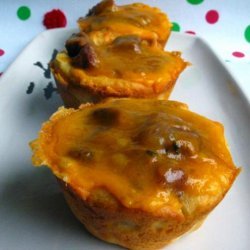 Barbeque Beef in Biscuit Baskets recipe