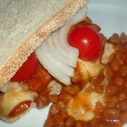 Beans 'n' Franks Sandwich recipe
