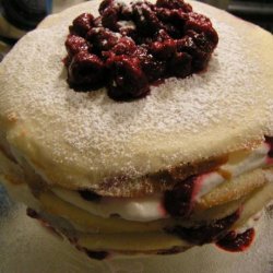 Raspberry Cream Torte recipe