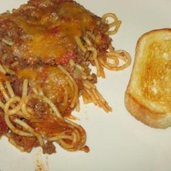 Baked American Spaghetti recipe