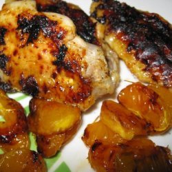 Tunisian Chicken Wings With Oranges recipe