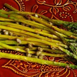 Roasted Asparagus With Capers recipe