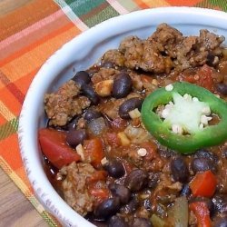 Mexican Black-Bean Chili recipe