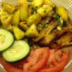 Grilled Tilapia With Pineapple Salsa recipe