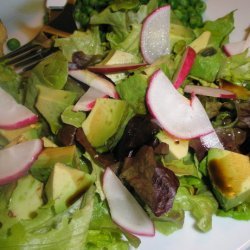 Avocado Radish Salad recipe