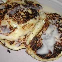 Norma's Light and Lemony Griddle Cakes With Devonshire Cream recipe