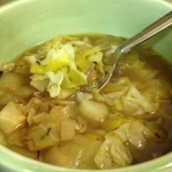 Potato Leek Soup With Cabbage recipe