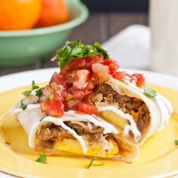 Mexican Breakfast Burritos recipe