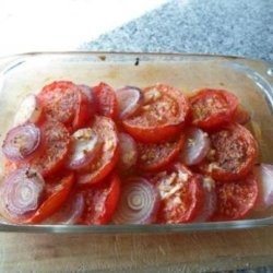 Baked Tomato-Onion Casserole recipe