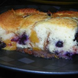 Peach and Blueberry Cobbler Worthy of a Sunday Dinner recipe