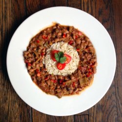 Slow Cooker Spicy Black-Eyed Peas recipe