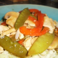 Chicken Stir-Fry With Cabbage recipe