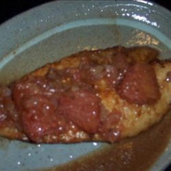 Flounder With Pink Grapefruit recipe