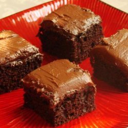 Chocolate Frosting for Zucchini Brownies recipe