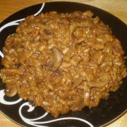 Porcini, Caramelized Onion and Sage Risotto recipe