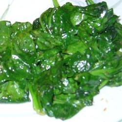 Easy Fried Spinach recipe