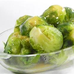 Brussels Sprouts in Mustard Sauce recipe