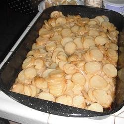 Grilled Garlic Potatoes recipe