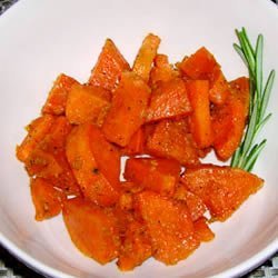 Baked Sweet Potatoes with Ginger and Honey recipe