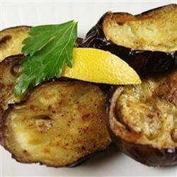 Olive Oil Roasted Eggplant with Lemon recipe