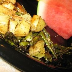 Roasted Asparagus with Herbes de Provence recipe